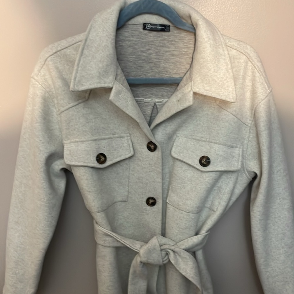 Belted Shacket/jacket - Picture 11 of 14